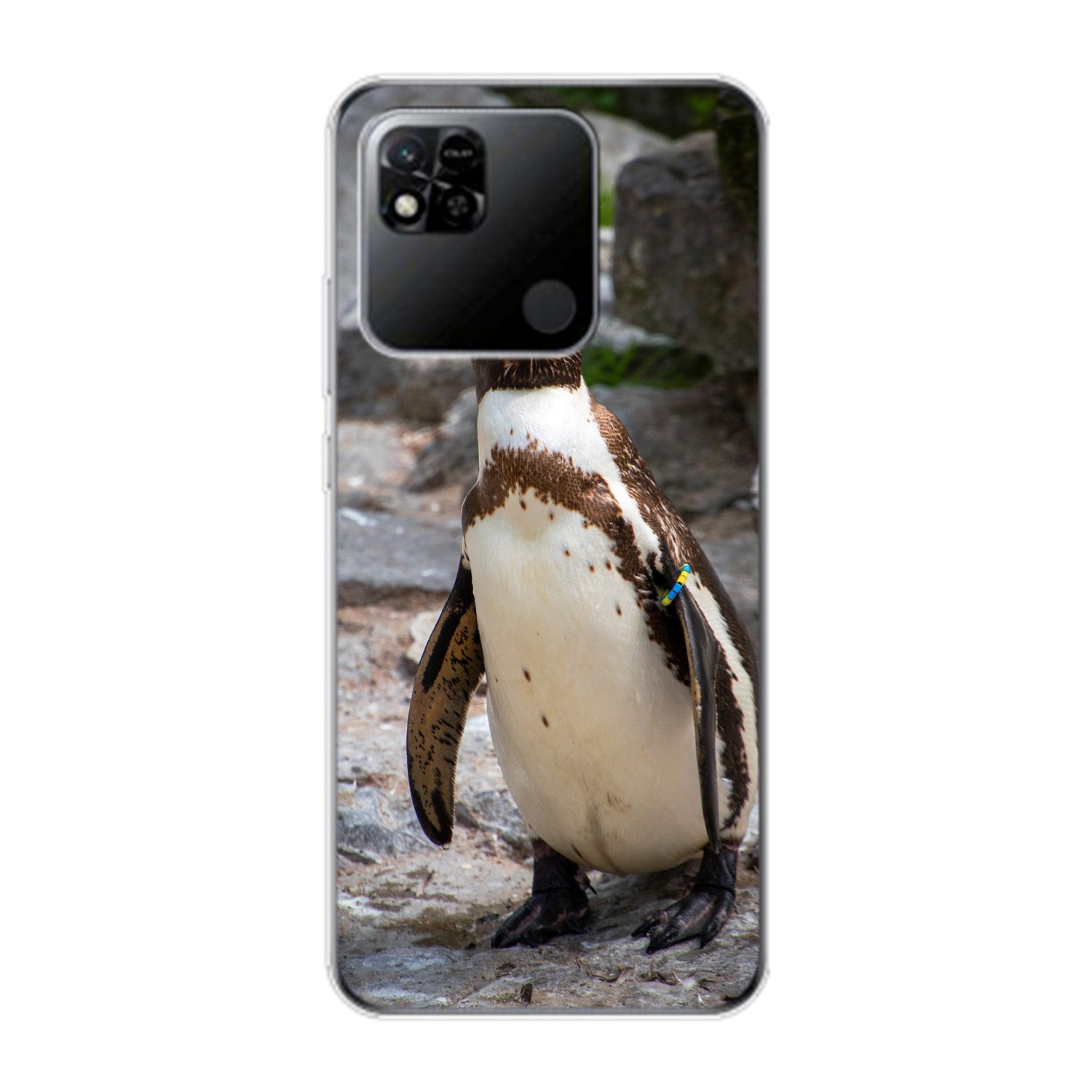 KÖNIG DESIGN Backcover, Redmi Xiaomi, Pinguin 10A, Case,