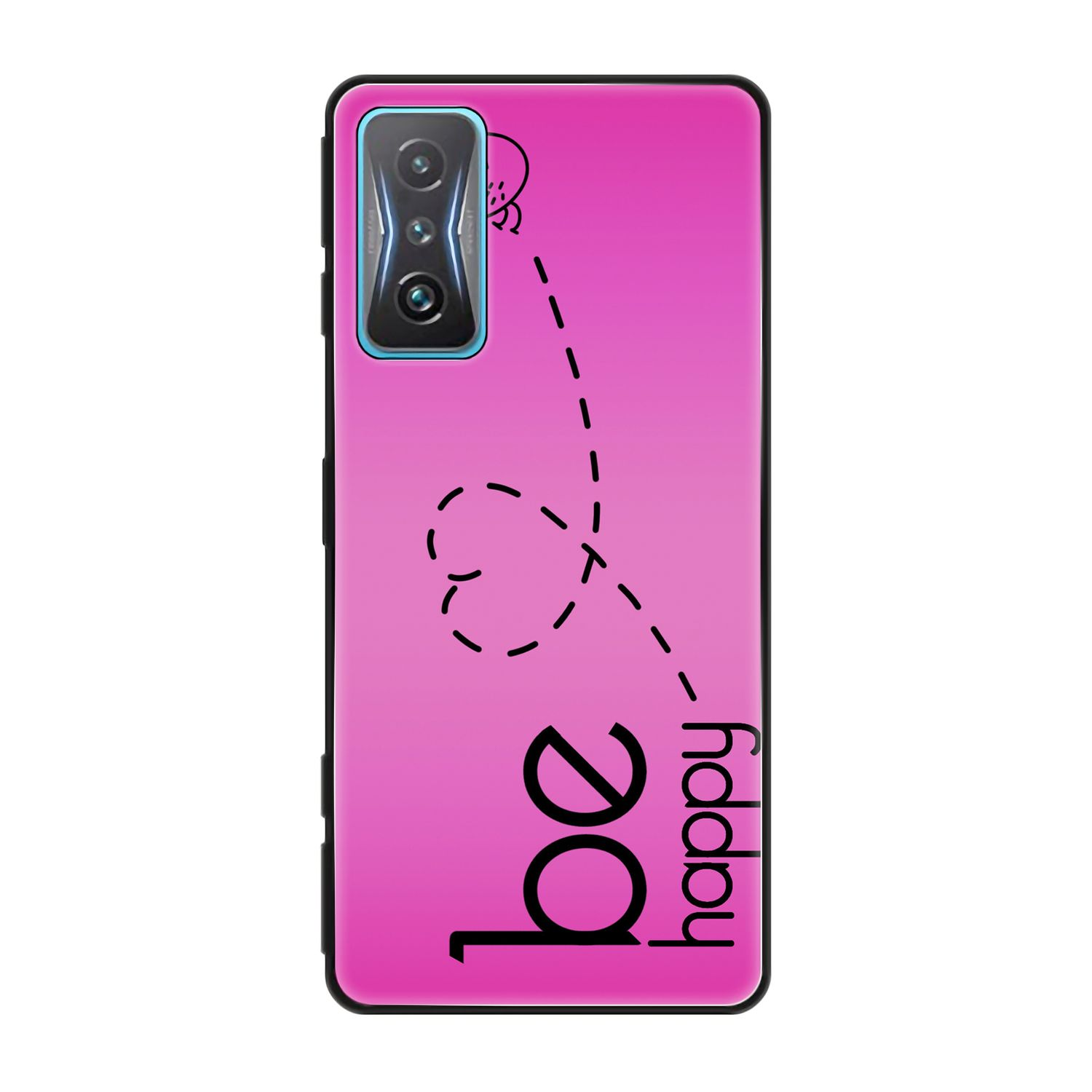Pink Redmi Xiaomi, Be Gaming, KÖNIG K50 DESIGN Case, Backcover, Happy