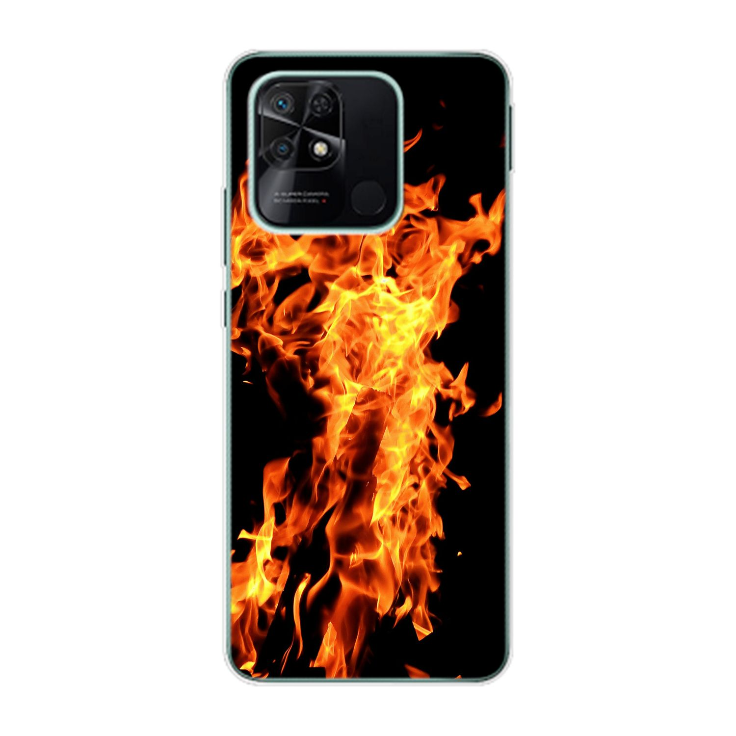 Feuer KÖNIG Xiaomi, Backcover, Redmi 10C, Case, DESIGN