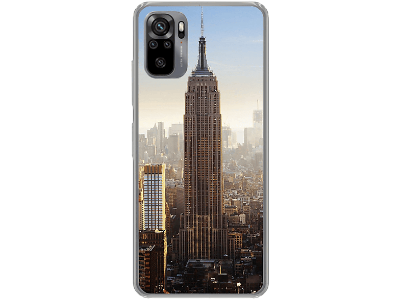 KÖNIG DESIGN Case, Backcover, Xiaomi, Redmi Note 10S, Empire State Building
