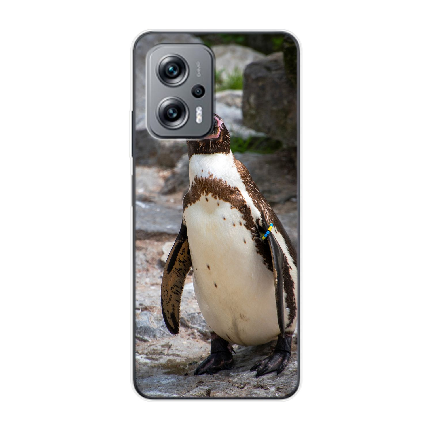 Xiaomi, K50i, DESIGN Redmi KÖNIG Case, Backcover, Pinguin