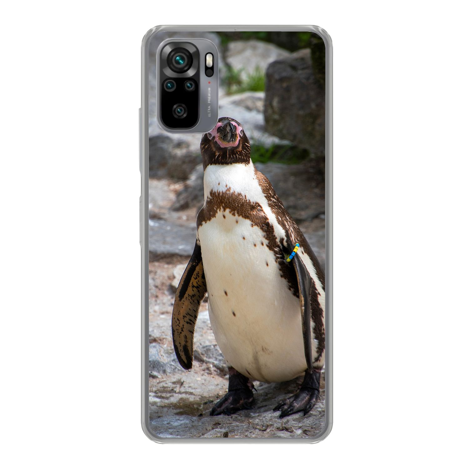 KÖNIG DESIGN Case, Backcover, Xiaomi, Redmi Note Pinguin 10S