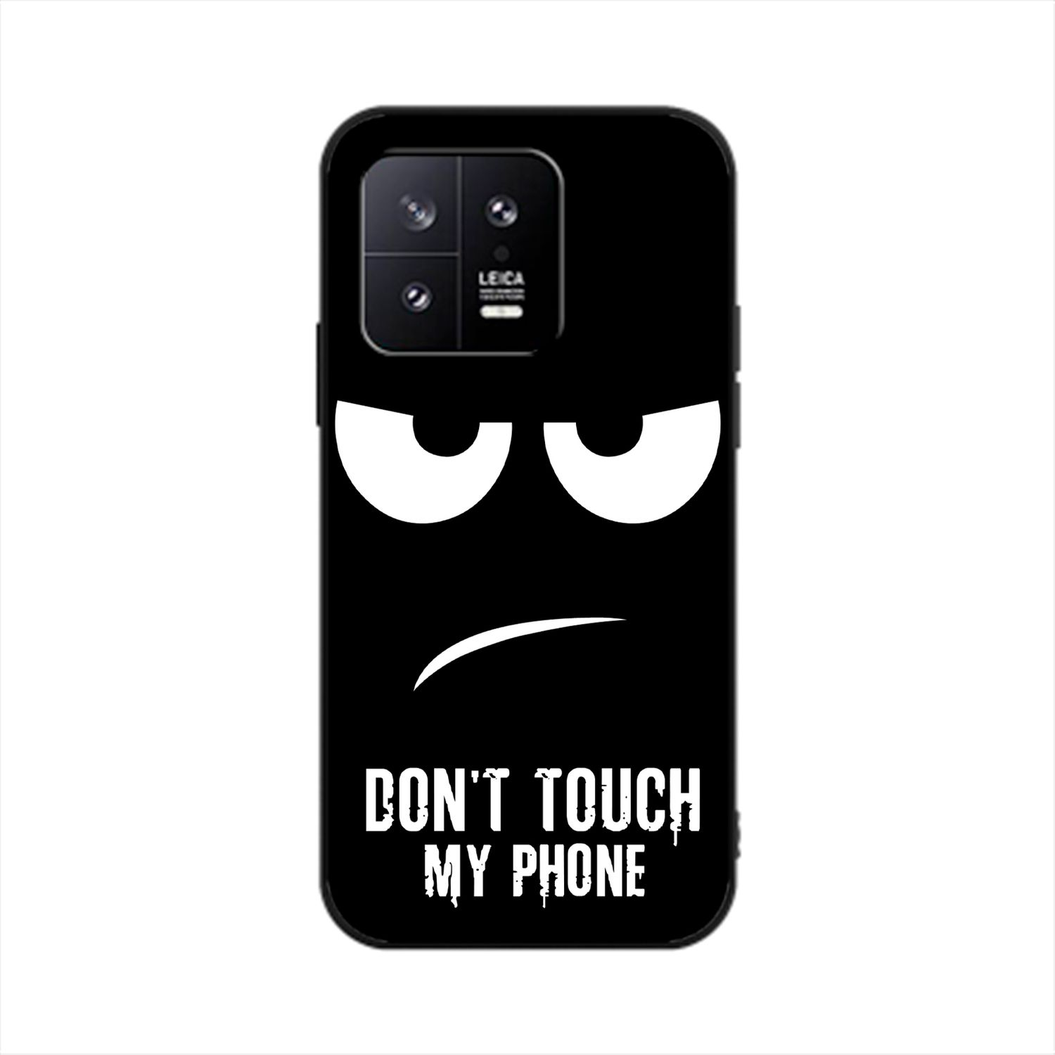 KÖNIG DESIGN Xiaomi, Dont Touch My Schwarz 13, Phone Case, Backcover
