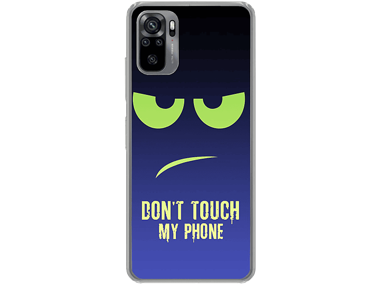 KÖNIG DESIGN Case, Backcover, Grün Xiaomi, Phone My Redmi Dont Note Touch 10S, Blau