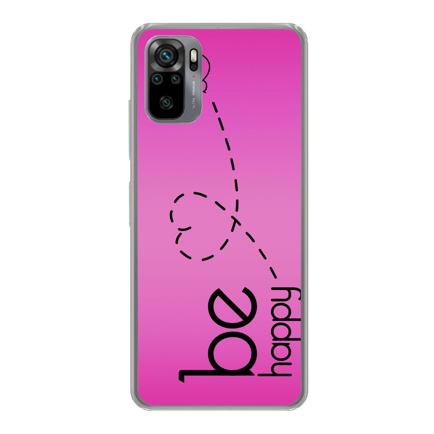 Note Pink DESIGN KÖNIG Backcover, Case, 10S, Redmi Happy Be Xiaomi,