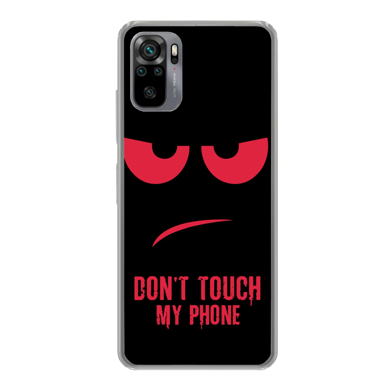 Redmi Case, Xiaomi, KÖNIG Backcover, Touch Phone My Note Rot Dont DESIGN 10S,