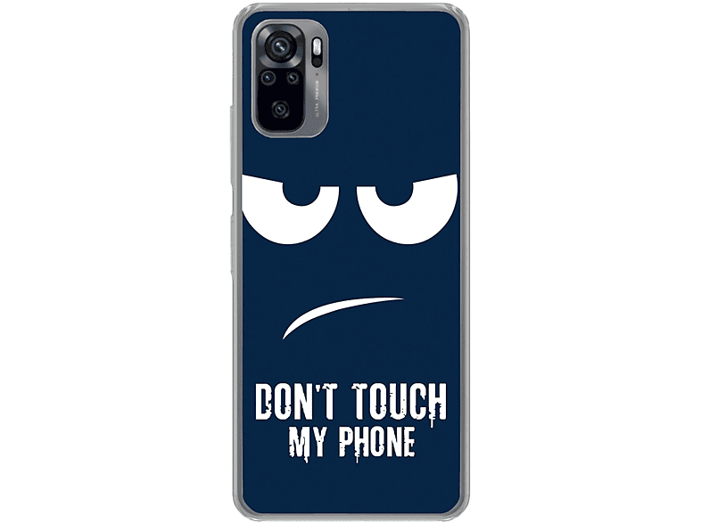 KÖNIG DESIGN 10S, Dont Blau My Case, Phone Note Xiaomi, Touch Redmi Backcover