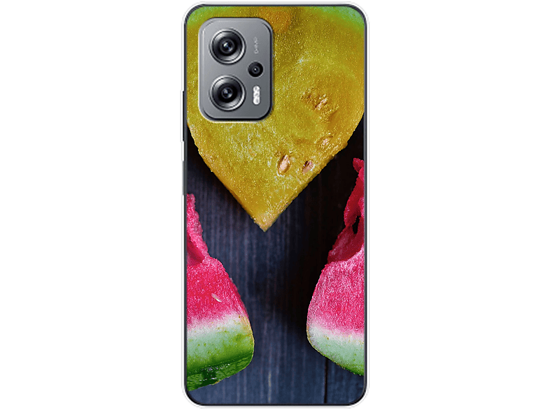 Wassermelone Backcover, KÖNIG DESIGN Redmi Case, Xiaomi, K50i,