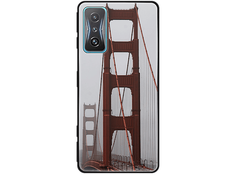 Golden Gate Gaming, Case, K50 Bridge Redmi DESIGN Xiaomi, Backcover, KÖNIG