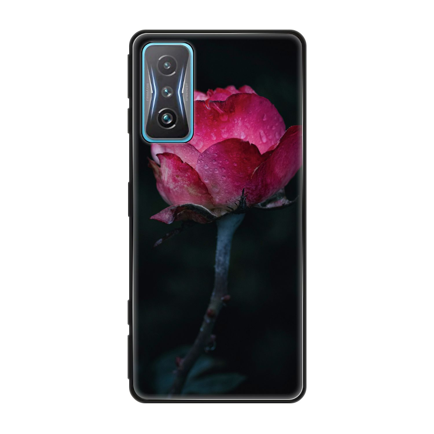 KÖNIG DESIGN Case, Backcover, Redmi Gaming, Rose Xiaomi, K50