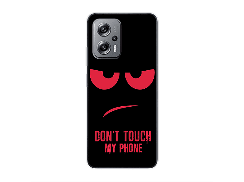 K50i, KÖNIG Rot My Touch Redmi Xiaomi, Backcover, Dont DESIGN Case, Phone