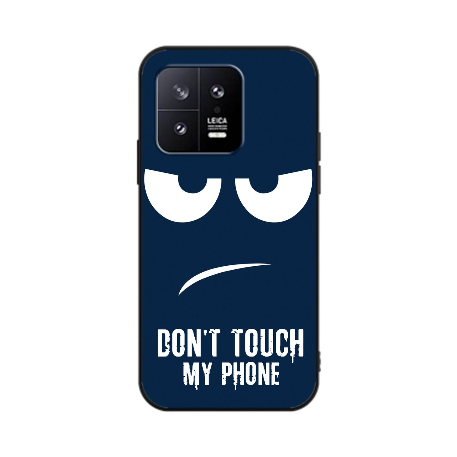 KÖNIG DESIGN Xiaomi, Case, Backcover, Blau Dont 13, Touch Phone My