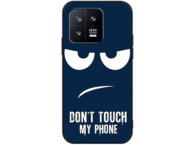 KÖNIG DESIGN Xiaomi, Case, Backcover, Blau Dont 13, Touch Phone My