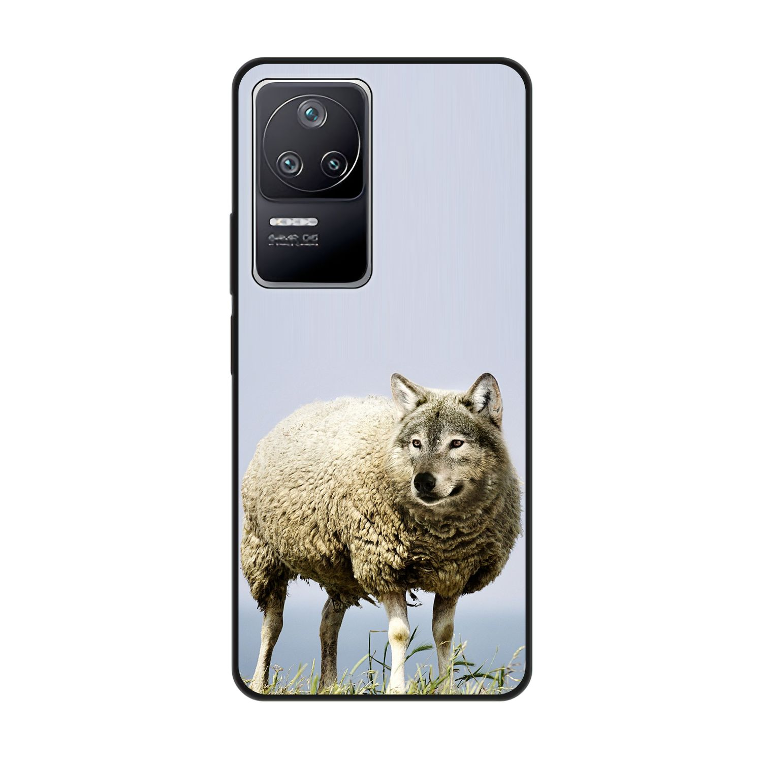 DESIGN Xiaomi, Poco Backcover, KÖNIG Schafspelz Case, im Wolf F4,