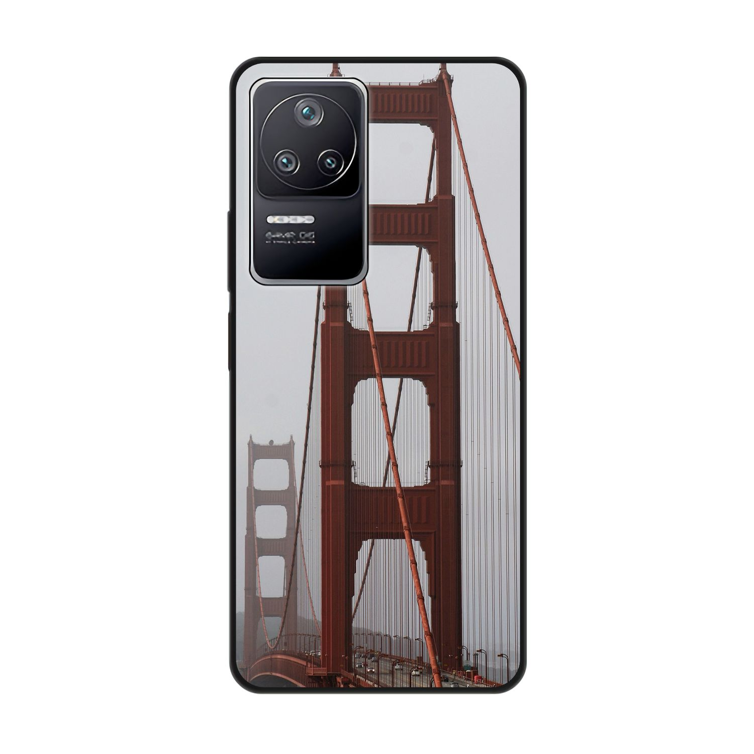 Gate Golden Backcover, Poco Case, F4, KÖNIG DESIGN Xiaomi, Bridge