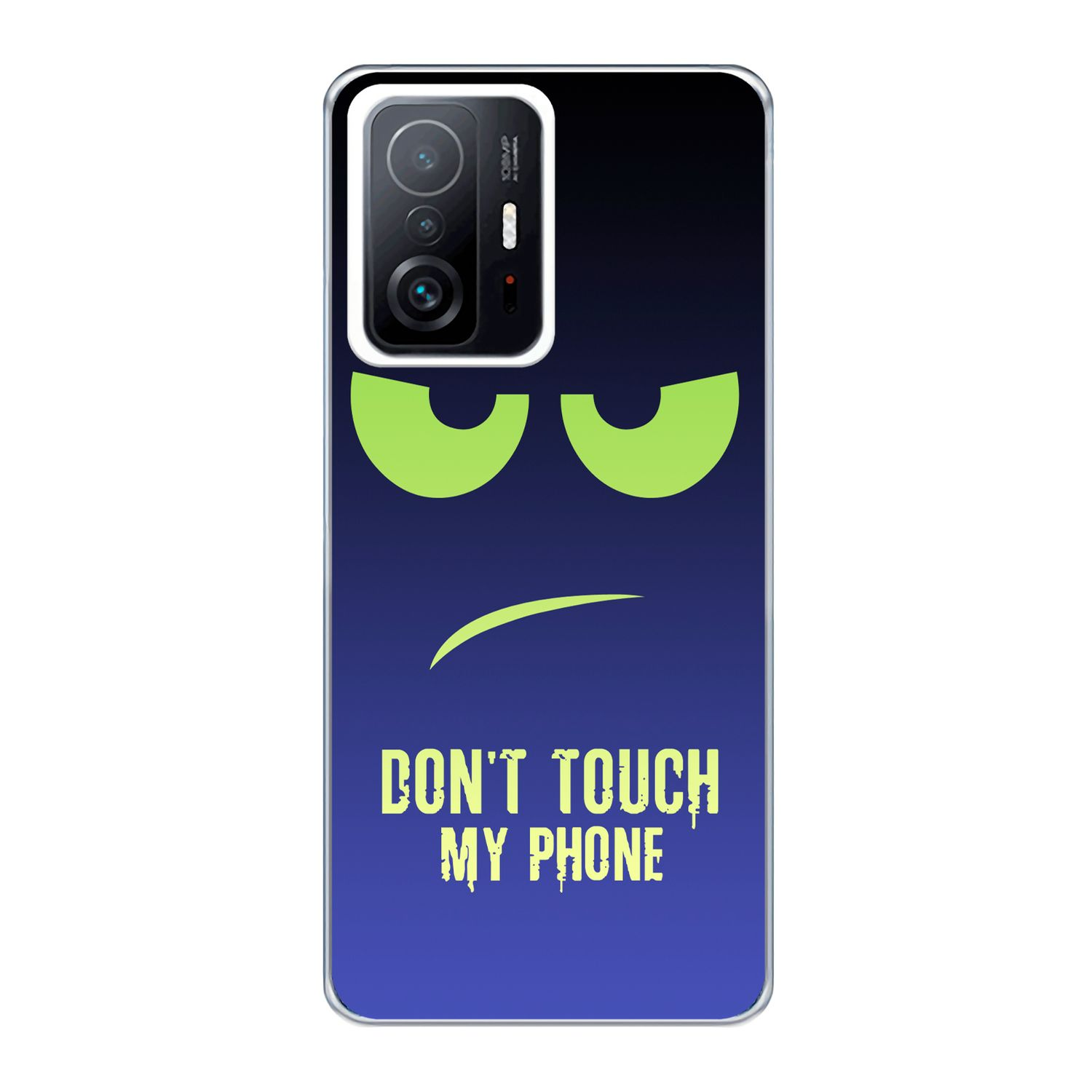 Blau Pro, Backcover, Touch Dont 11T Phone 11T Xiaomi, / Mi DESIGN Grün My Case, KÖNIG