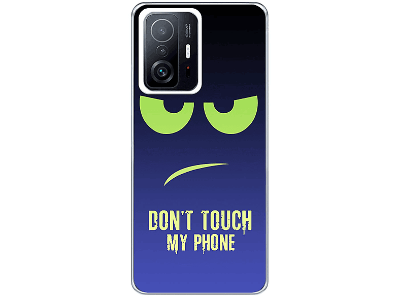 Blau Pro, Backcover, Touch Dont 11T Phone 11T Xiaomi, / Mi DESIGN Grün My Case, KÖNIG