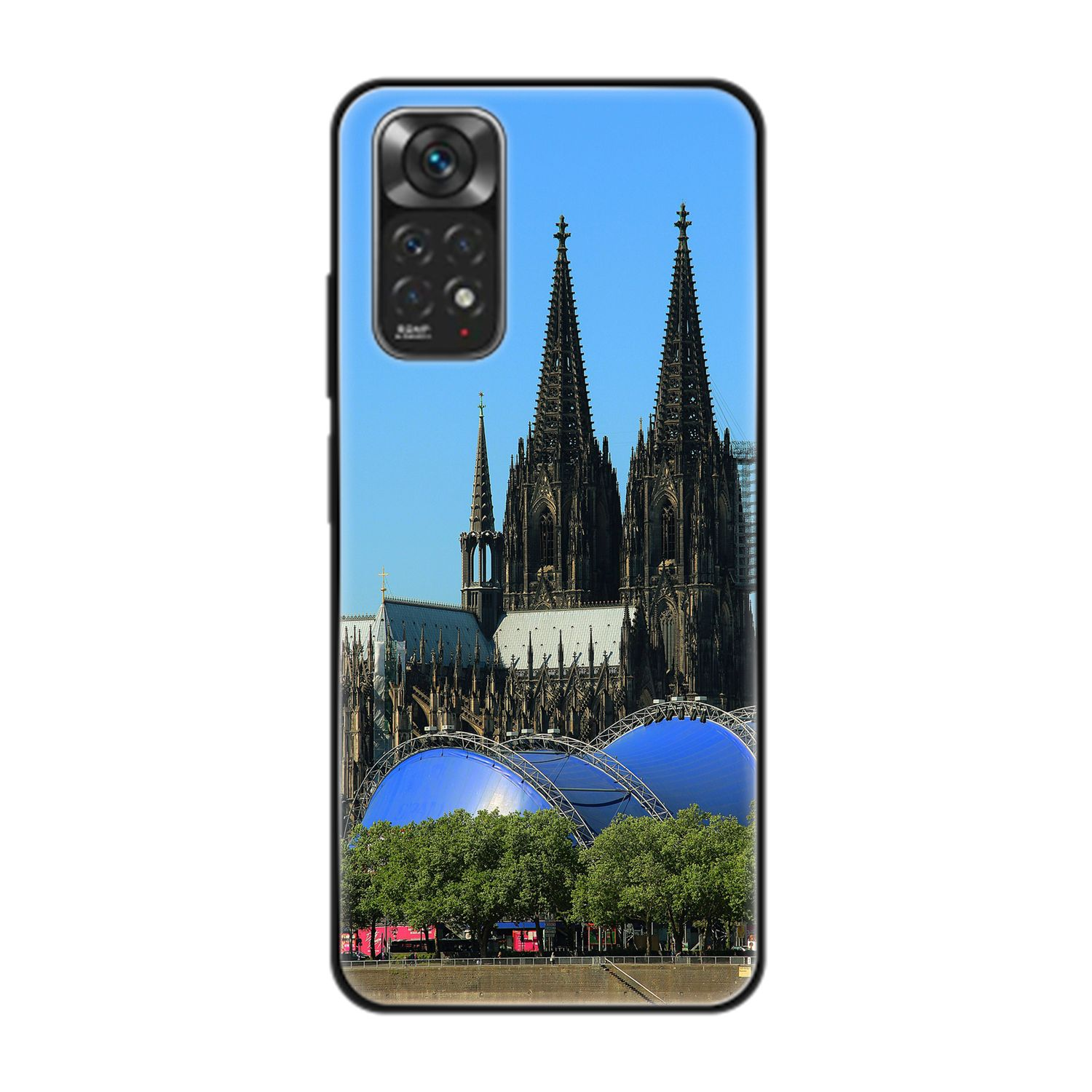 KÖNIG DESIGN Case, Backcover, Xiaomi, 11, Note Kölner Dom Redmi