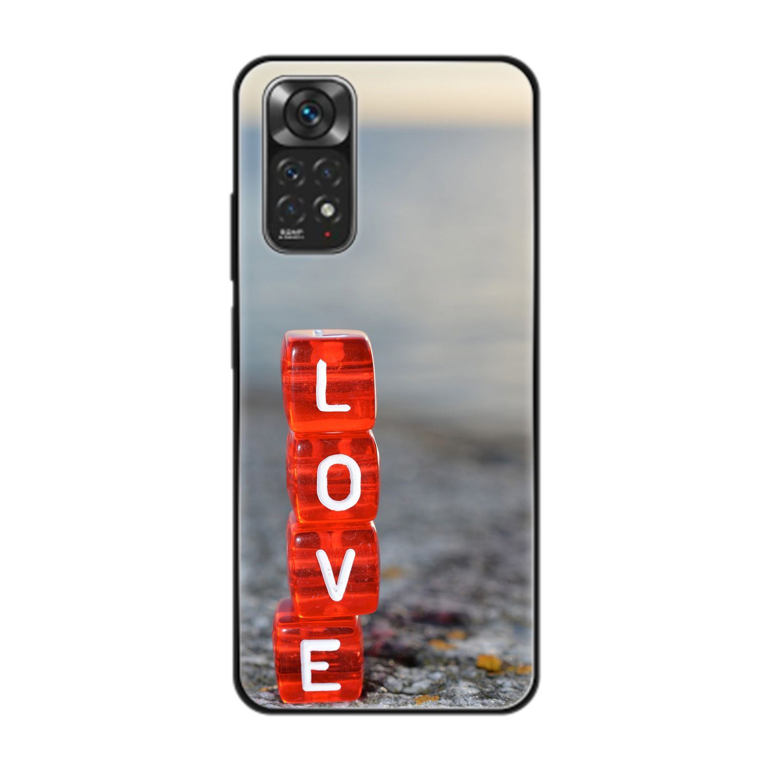 Redmi 11, Case, Backcover, KÖNIG DESIGN Xiaomi, Love Note