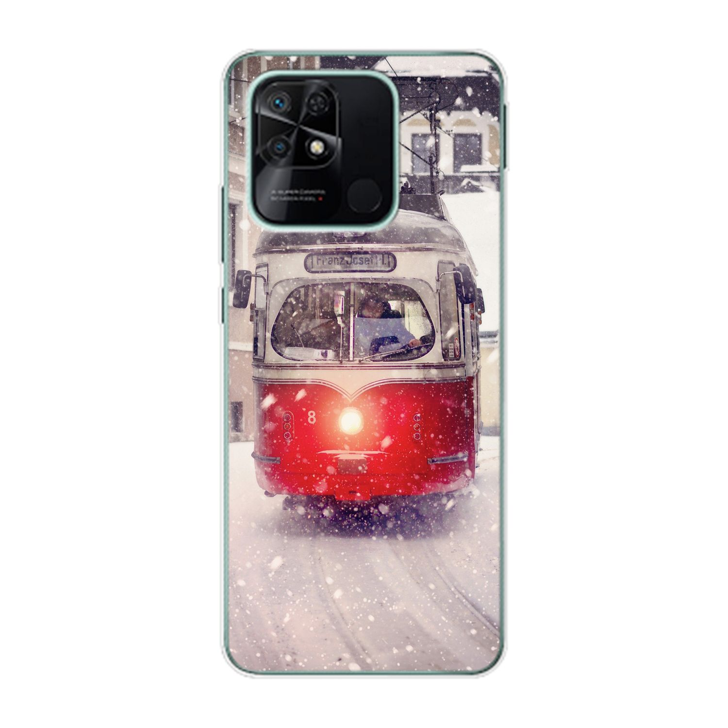Case, Straßenbahn Xiaomi, DESIGN Redmi Backcover, 10C, KÖNIG