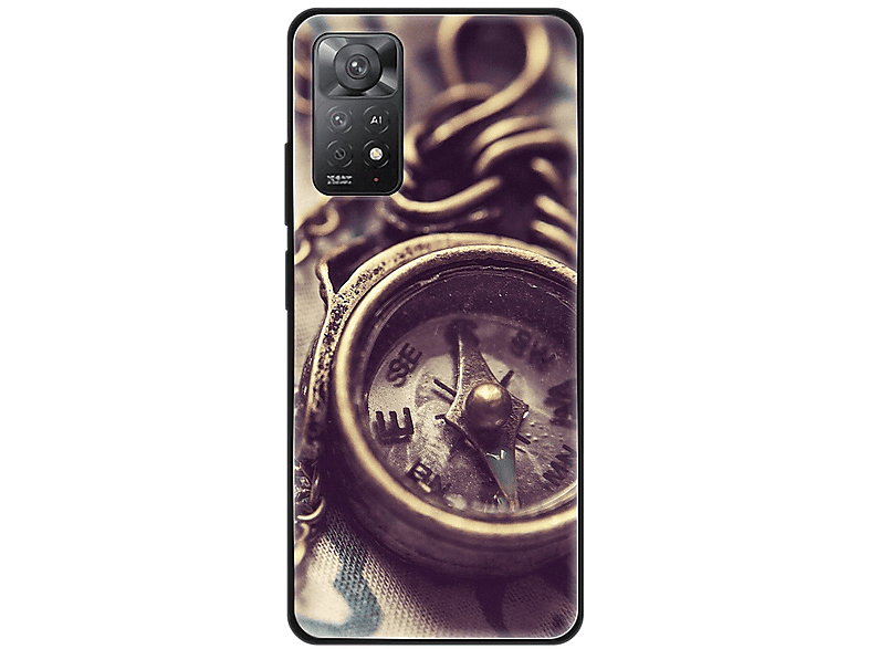 KÖNIG Kompass Case, Redmi Backcover, 11E DESIGN Note Xiaomi, Pro,