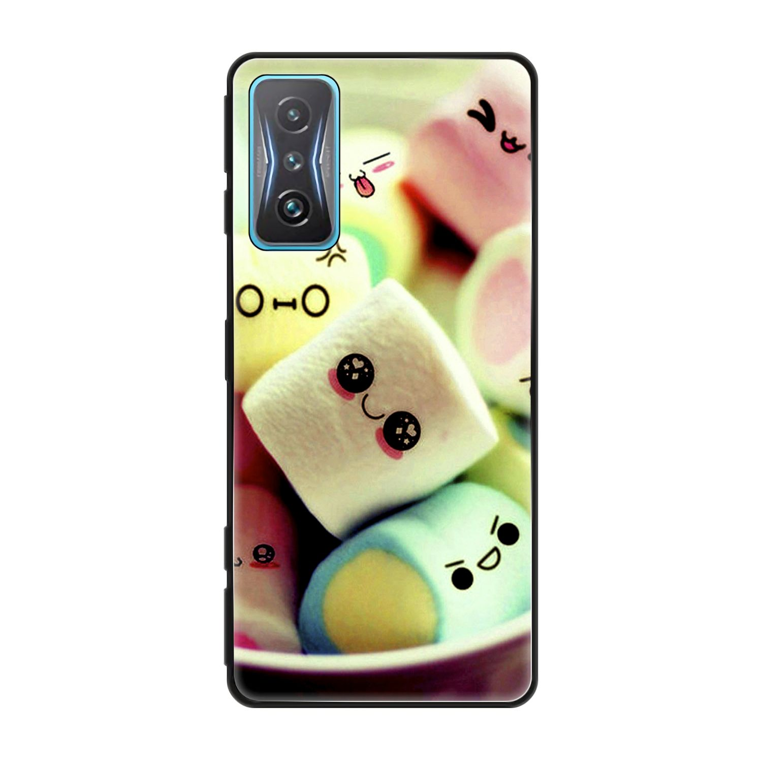 KÖNIG DESIGN Case, Backcover, Marshmallows K50 Xiaomi, Redmi Gaming