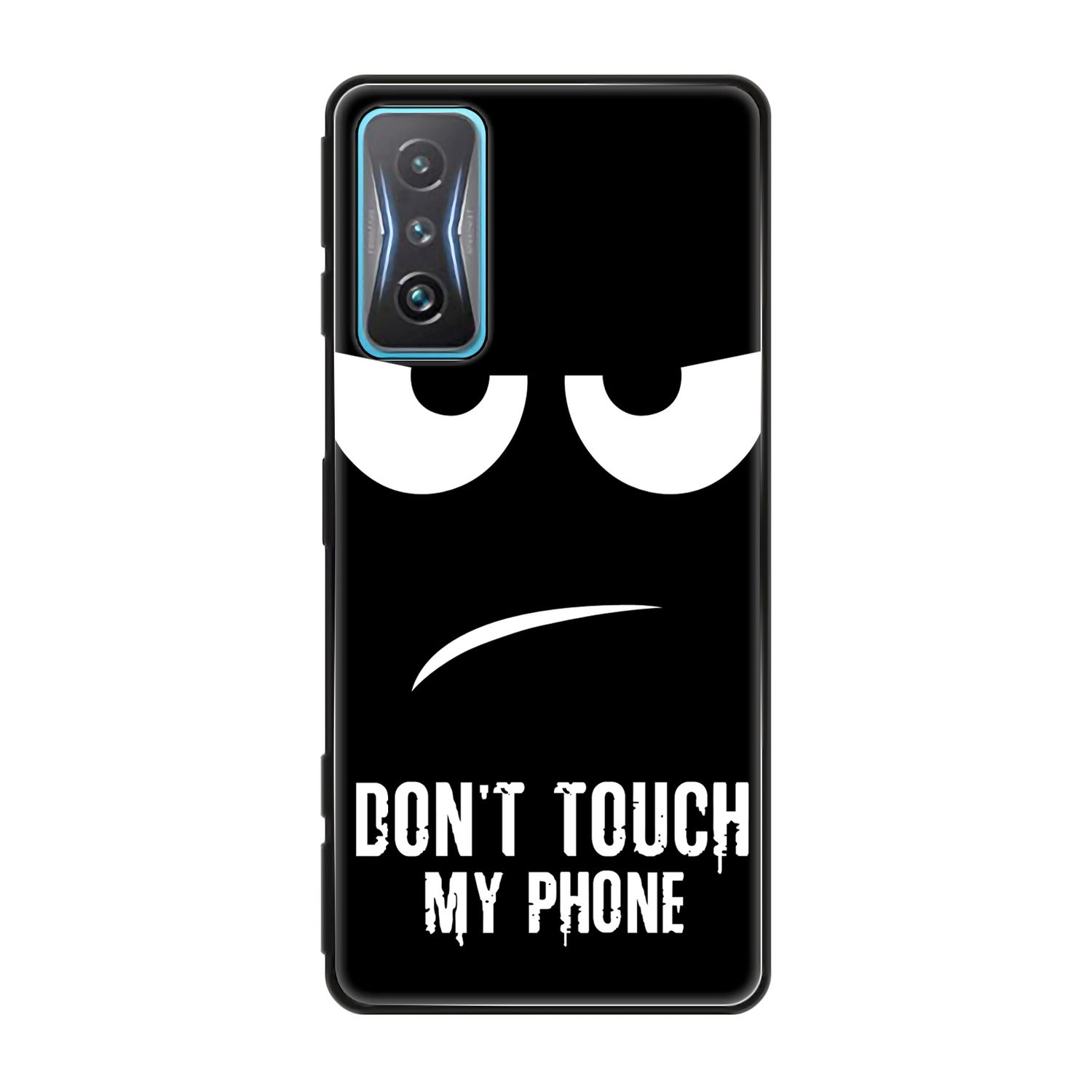 My DESIGN Schwarz Backcover, Phone K50 KÖNIG Touch Xiaomi, Gaming, Case, Dont Redmi