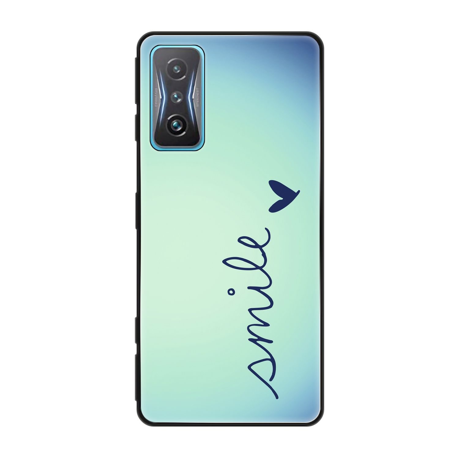 KÖNIG Redmi DESIGN Gaming, Smile Backcover, K50 Blau Xiaomi, Case,