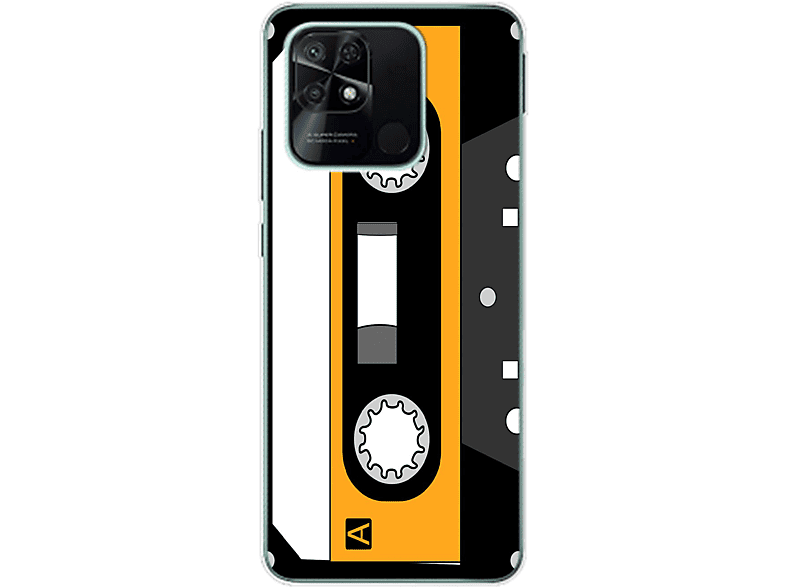 Redmi Kassette 10C, Backcover, Xiaomi, DESIGN KÖNIG Case, Retro