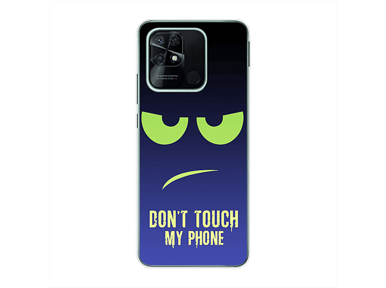 10C, Grün Backcover, Redmi DESIGN Case, Touch Phone Blau KÖNIG Xiaomi, My Dont