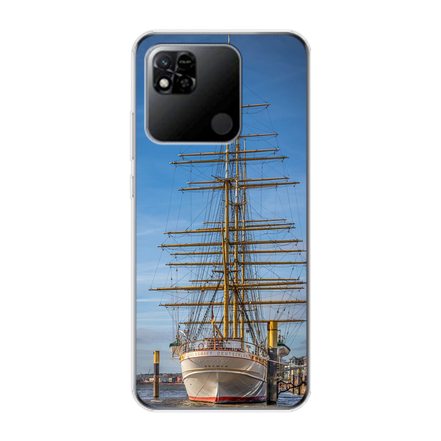 Case, Segelboot DESIGN Xiaomi, Redmi 10A, KÖNIG Backcover,