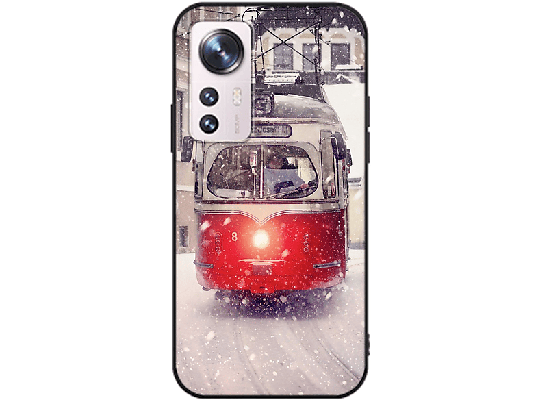 Xiaomi, Case, DESIGN 12 Backcover, Straßenbahn KÖNIG Pro,