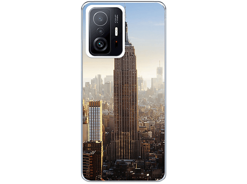 KÖNIG DESIGN Case, Backcover, Xiaomi, Mi 11T / 11T Pro, Empire State Building