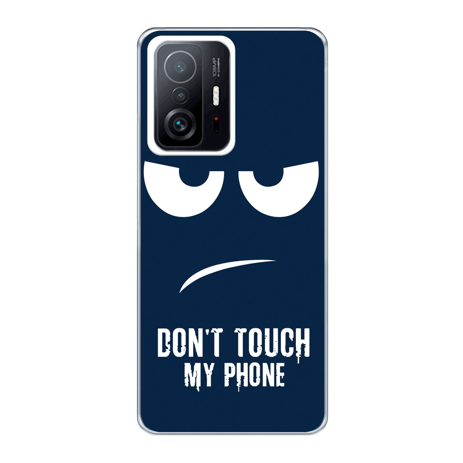 KÖNIG DESIGN Case, Backcover, Xiaomi, Phone Mi 11T 11T Blau Dont / My Pro, Touch