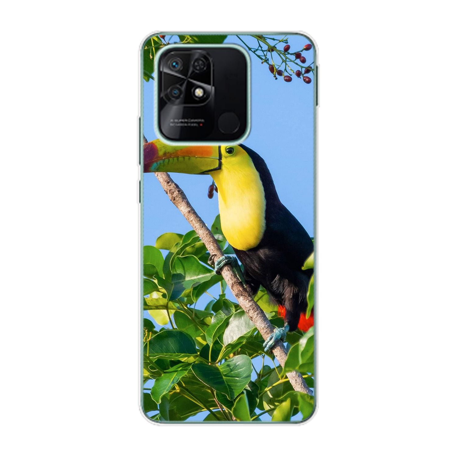 Xiaomi, Backcover, DESIGN 10C, Case, Redmi KÖNIG Tucan