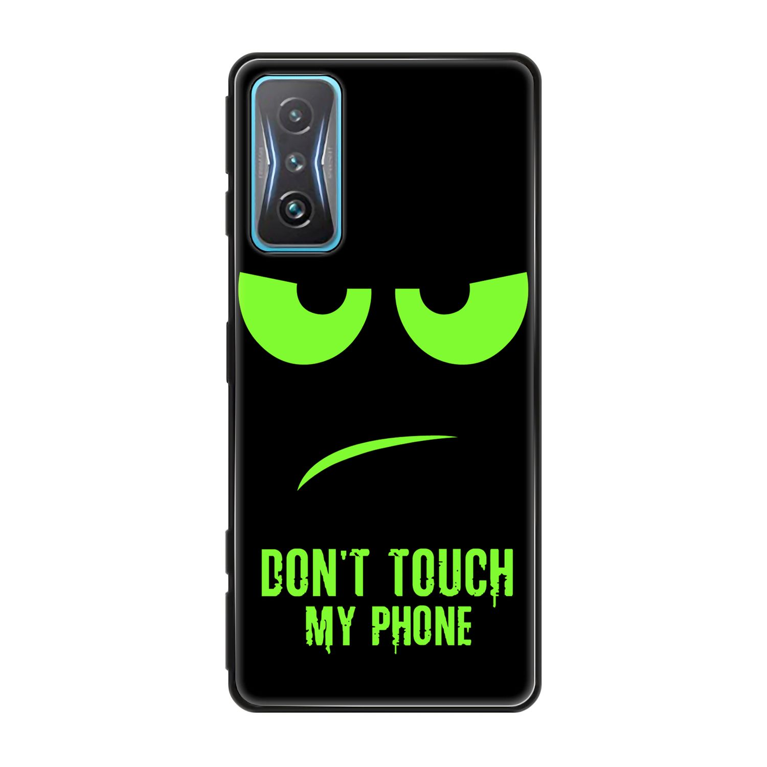 KÖNIG DESIGN Case, Backcover, Gaming, K50 Grün Xiaomi, Dont My Phone Redmi Touch