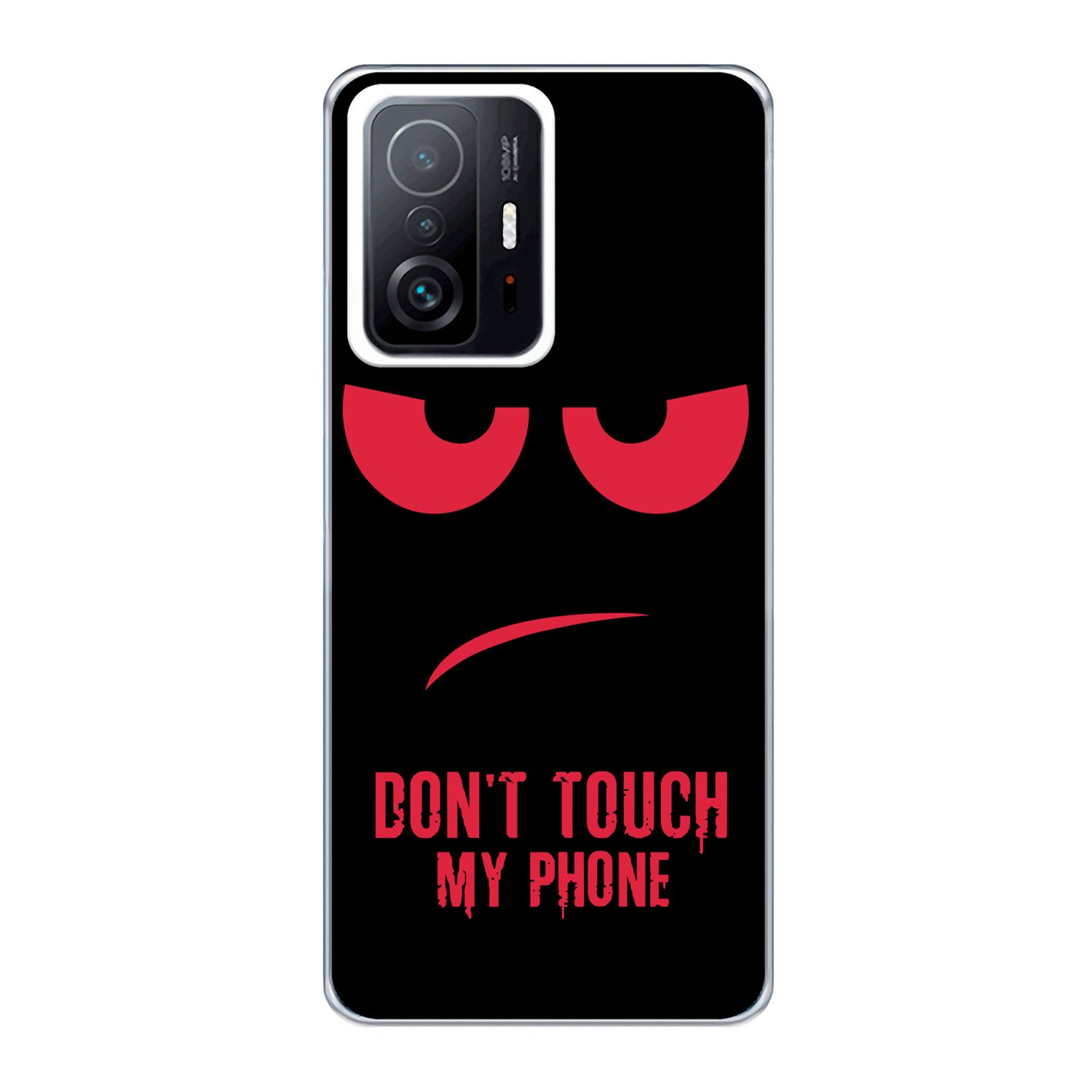 Mi Backcover, 11T 11T Rot Pro, DESIGN KÖNIG My Xiaomi, Case, Phone Dont / Touch