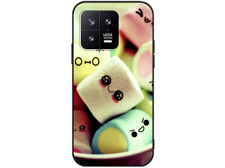 KÖNIG DESIGN Case, Backcover, Xiaomi, 13, Marshmallows | Backcover