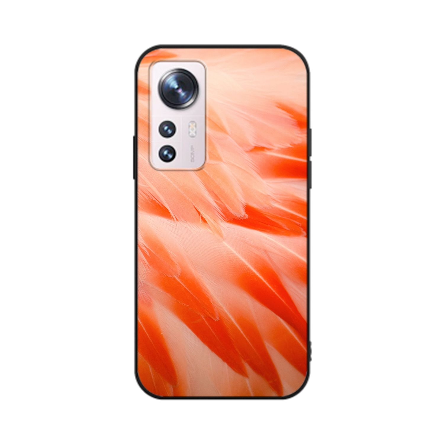 KÖNIG Xiaomi, Backcover, Case, Pro, DESIGN 12 Flamingo Federn