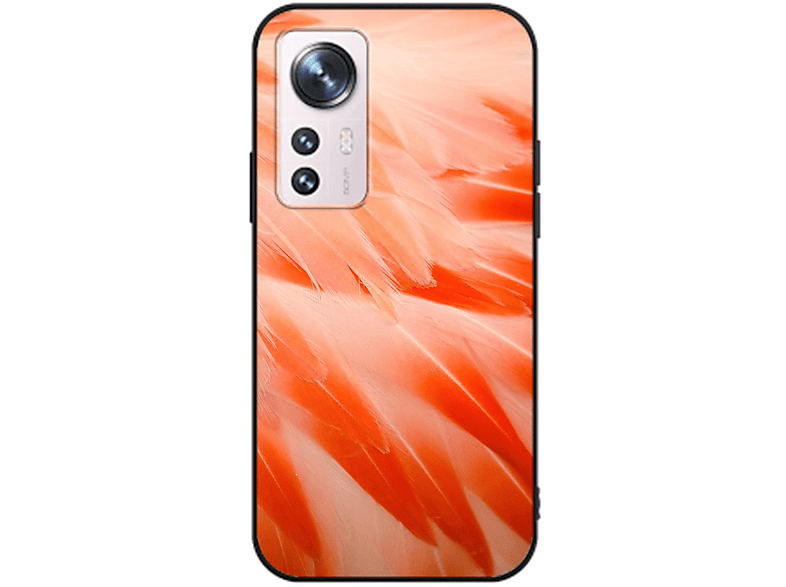 KÖNIG Xiaomi, Backcover, Case, Pro, DESIGN 12 Flamingo Federn