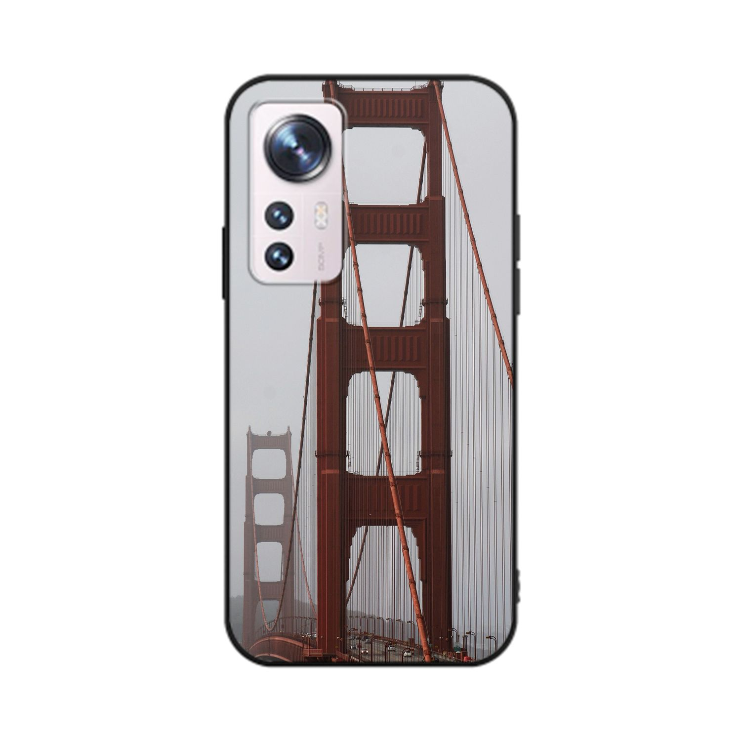 KÖNIG DESIGN Case, Backcover, Xiaomi, Golden Bridge 12 Gate Pro