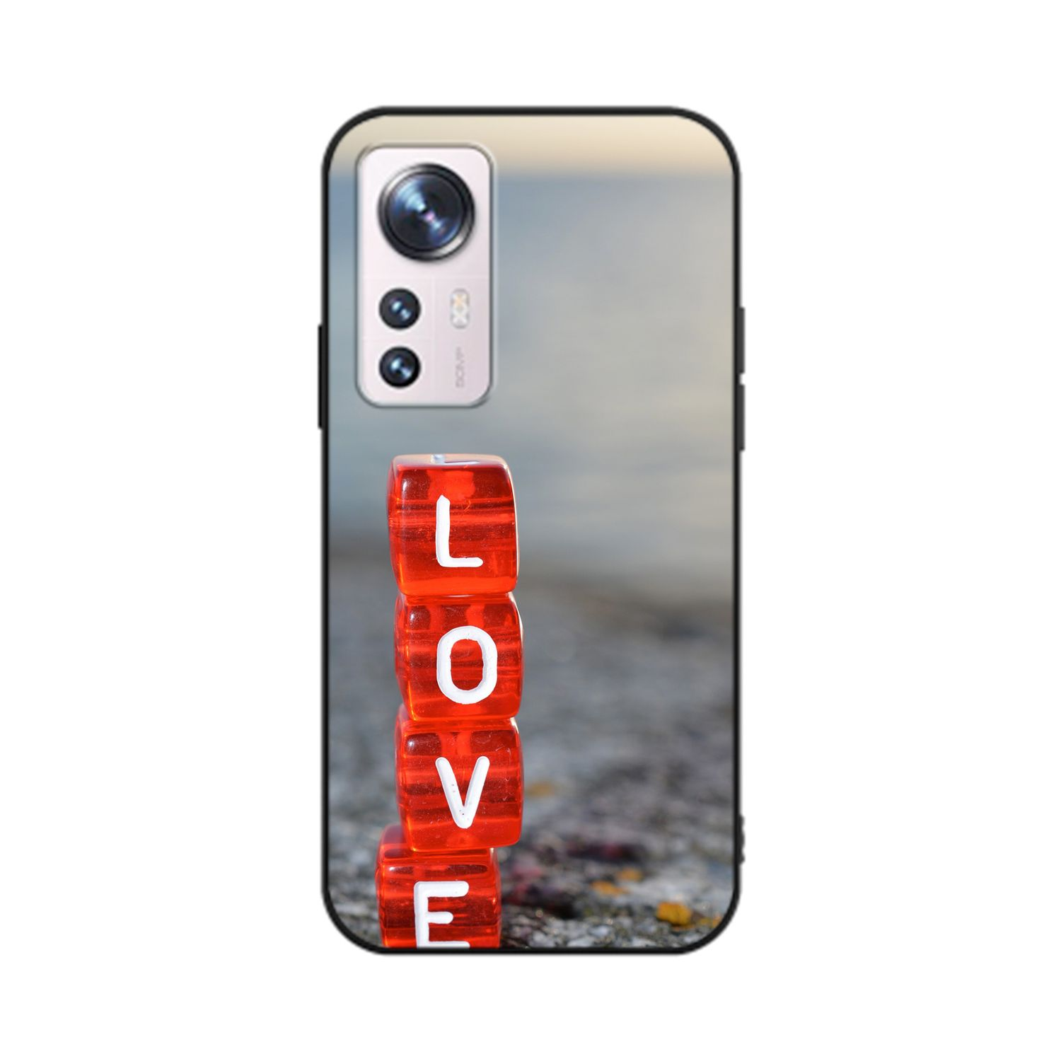 KÖNIG DESIGN Case, Xiaomi, 12 Backcover, Love Pro