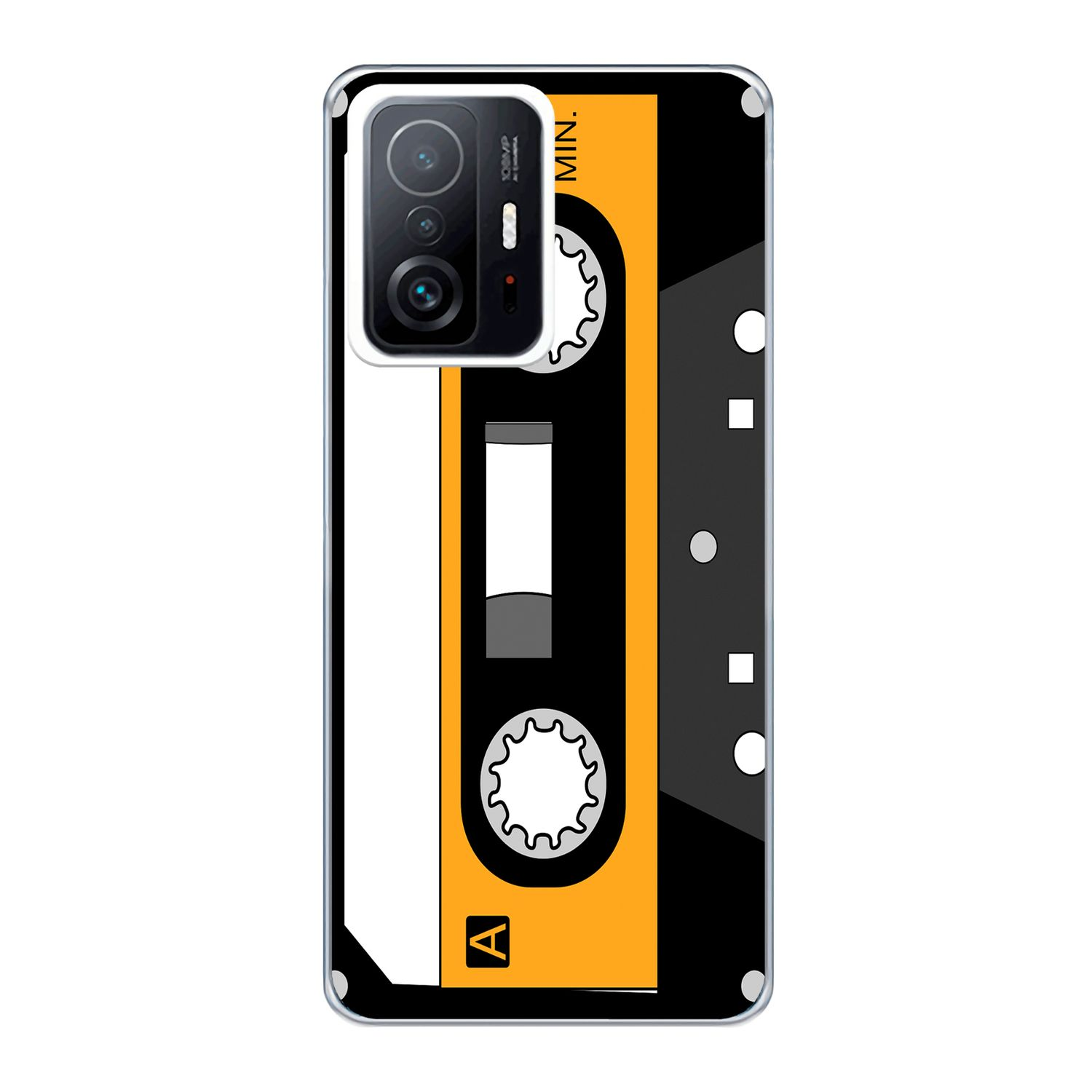 KÖNIG Backcover, DESIGN Retro Case, Kassette / Xiaomi, 11T Mi 11T Pro,