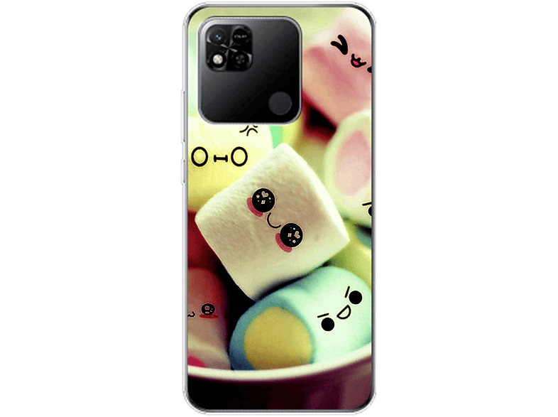 KÖNIG DESIGN Case, Backcover, Xiaomi, Redmi 10A, Marshmallows