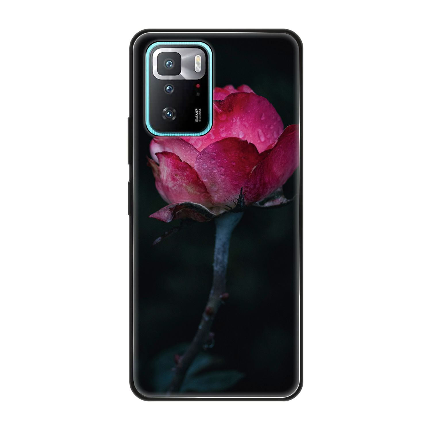 Backcover, DESIGN GT, Poco Case, KÖNIG Rose Xiaomi, X3