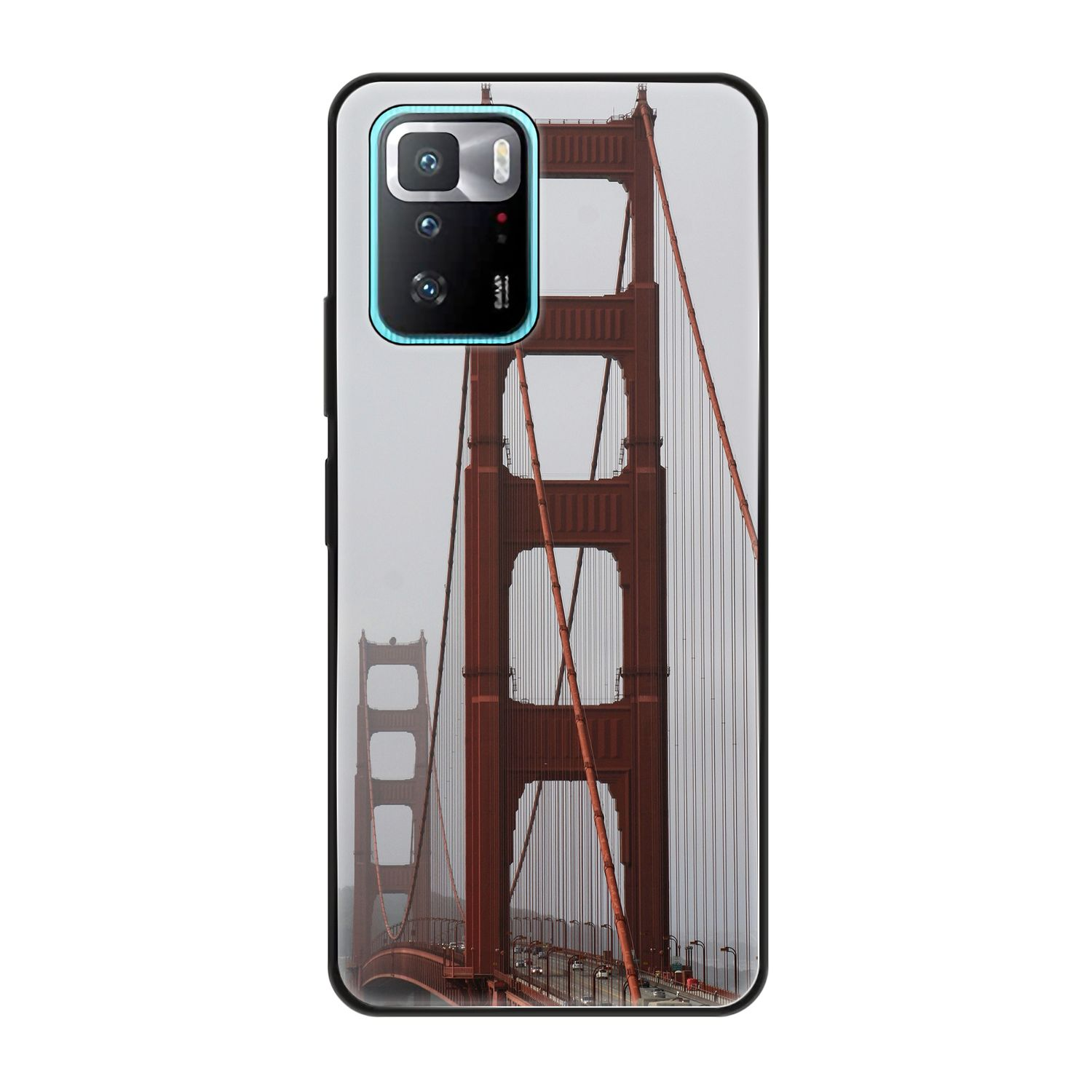 GT, KÖNIG Bridge Poco DESIGN Case, Golden X3 Gate Xiaomi, Backcover,