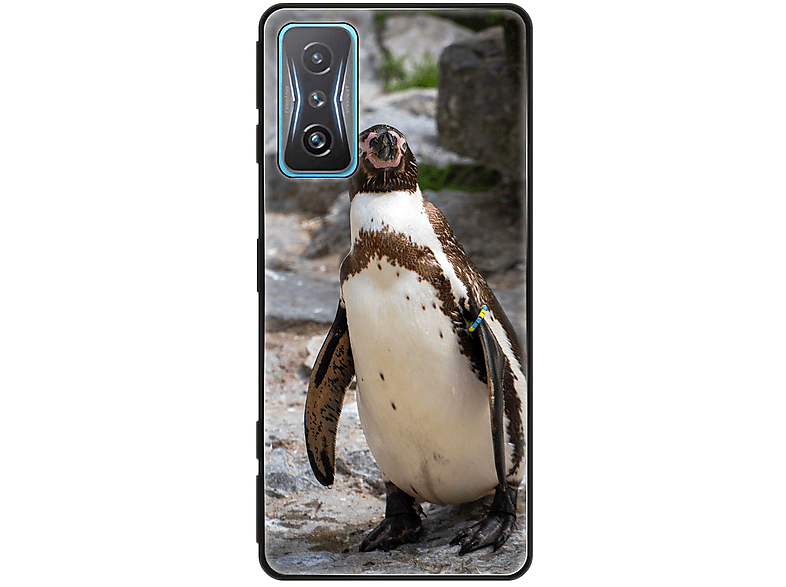 Xiaomi, DESIGN Pinguin KÖNIG Redmi K50 Case, Gaming, Backcover,