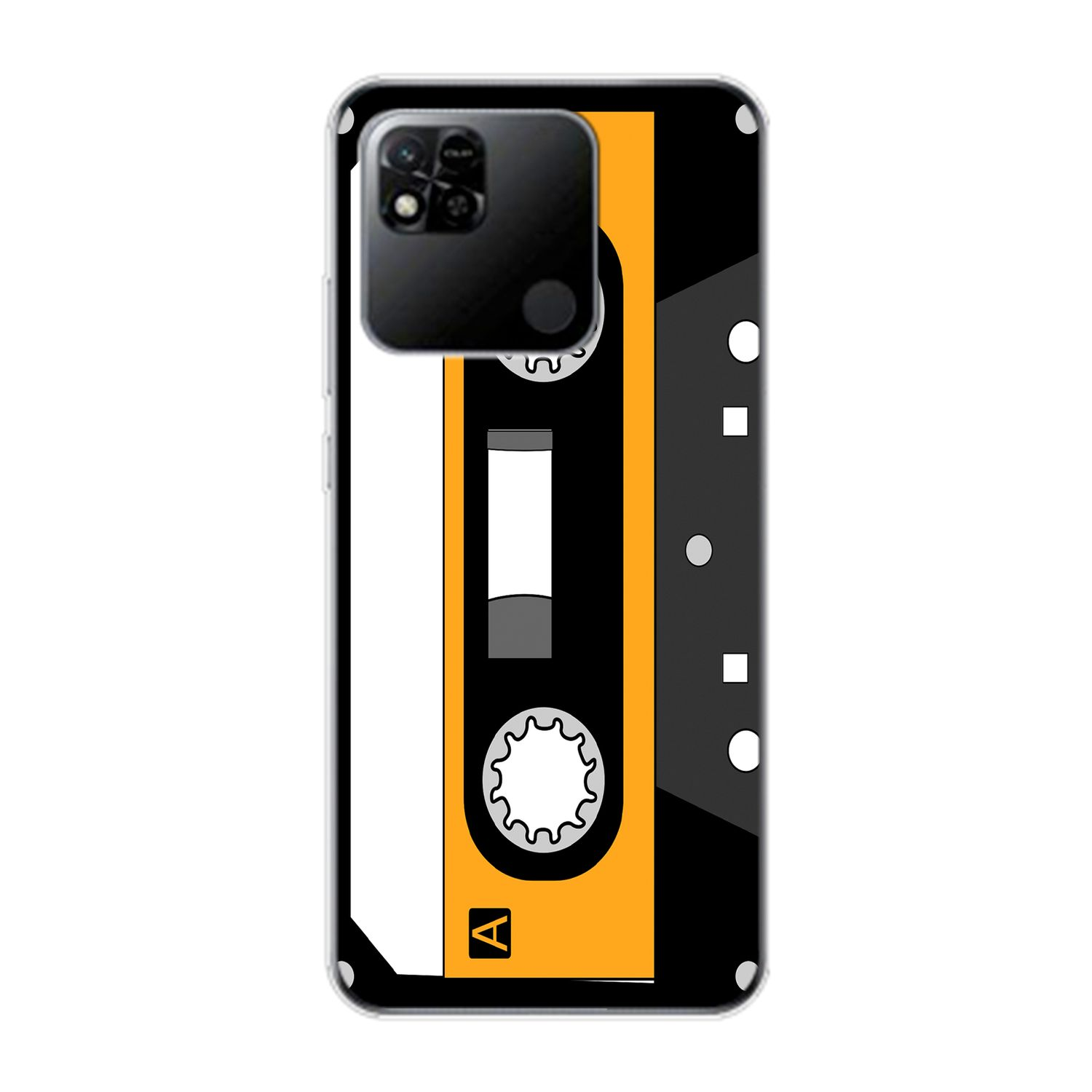 Case, 10A, Redmi KÖNIG Xiaomi, DESIGN Retro Kassette Backcover,