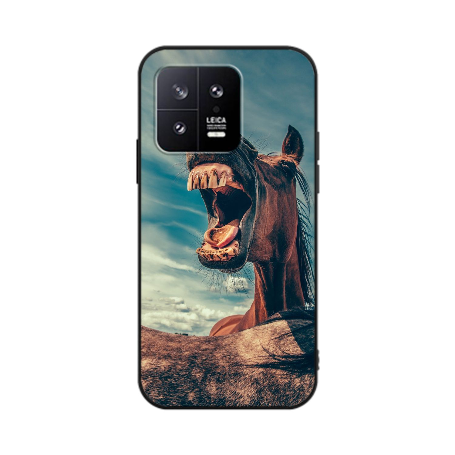 Pferd KÖNIG Case, Xiaomi, Lustiges 13, DESIGN Backcover,