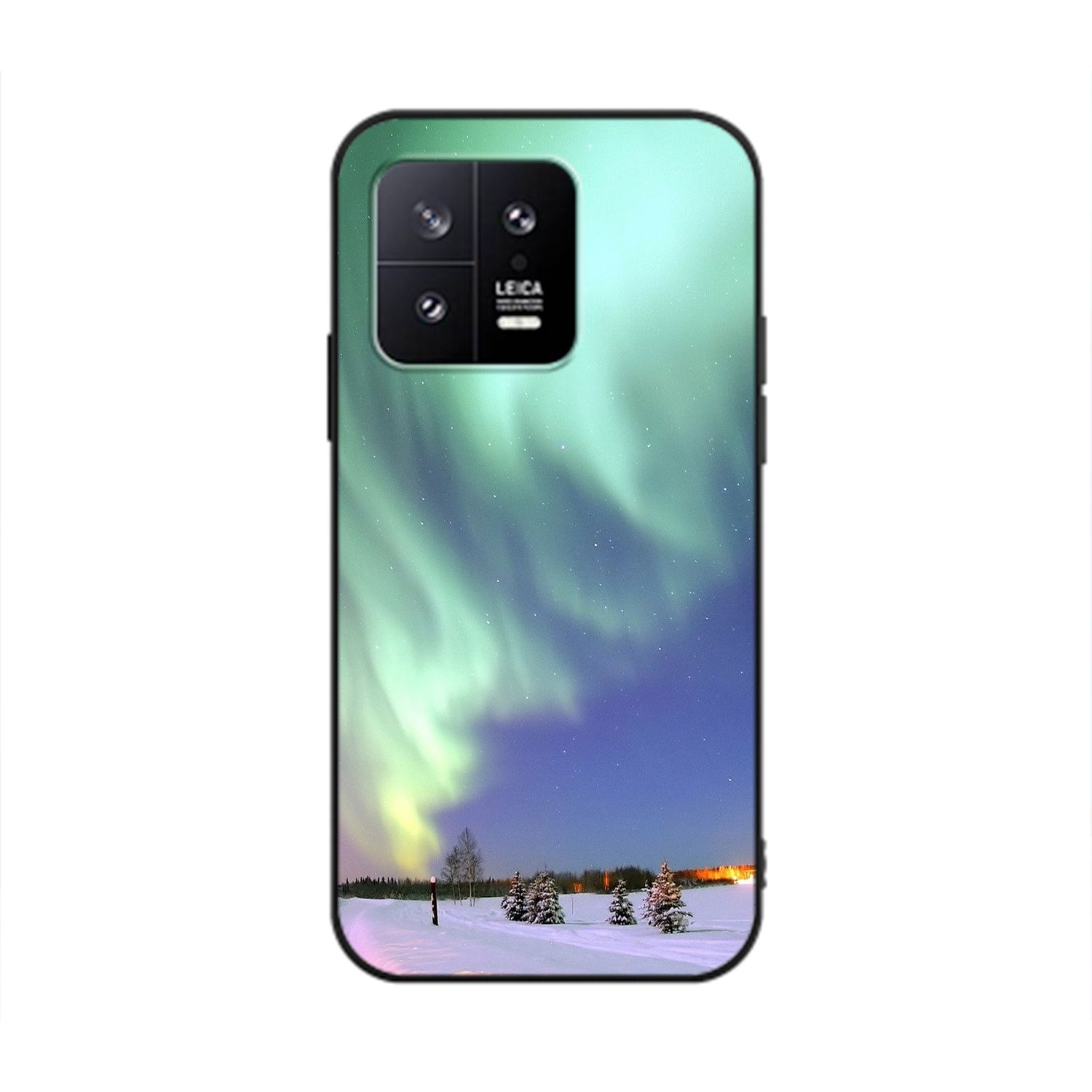 Xiaomi, KÖNIG 13, DESIGN Polarlichter Case, Backcover,